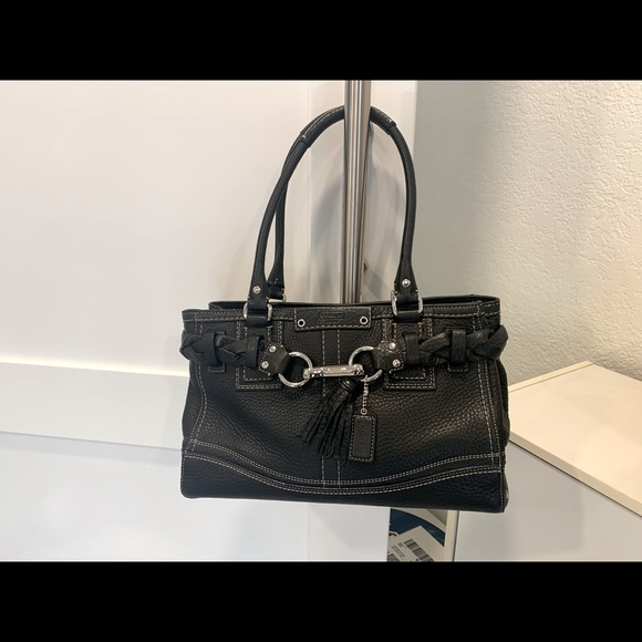 COACH HAMPTON SATCHEL/SHOULDER BAG - Picture 1 of 4
